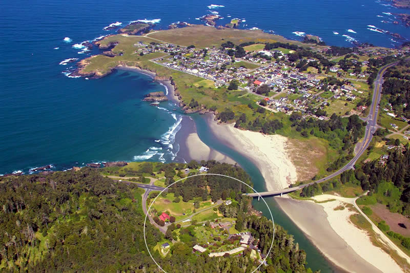 stanford inn on big river and pacific ocean mendocino coast