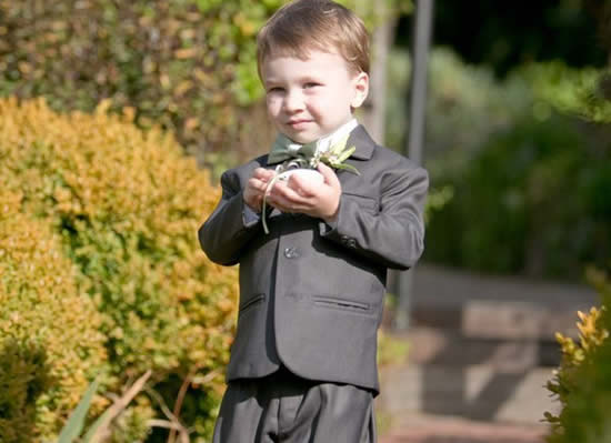 mendocino coast weddings with ring bearer at stanford inn by the sea