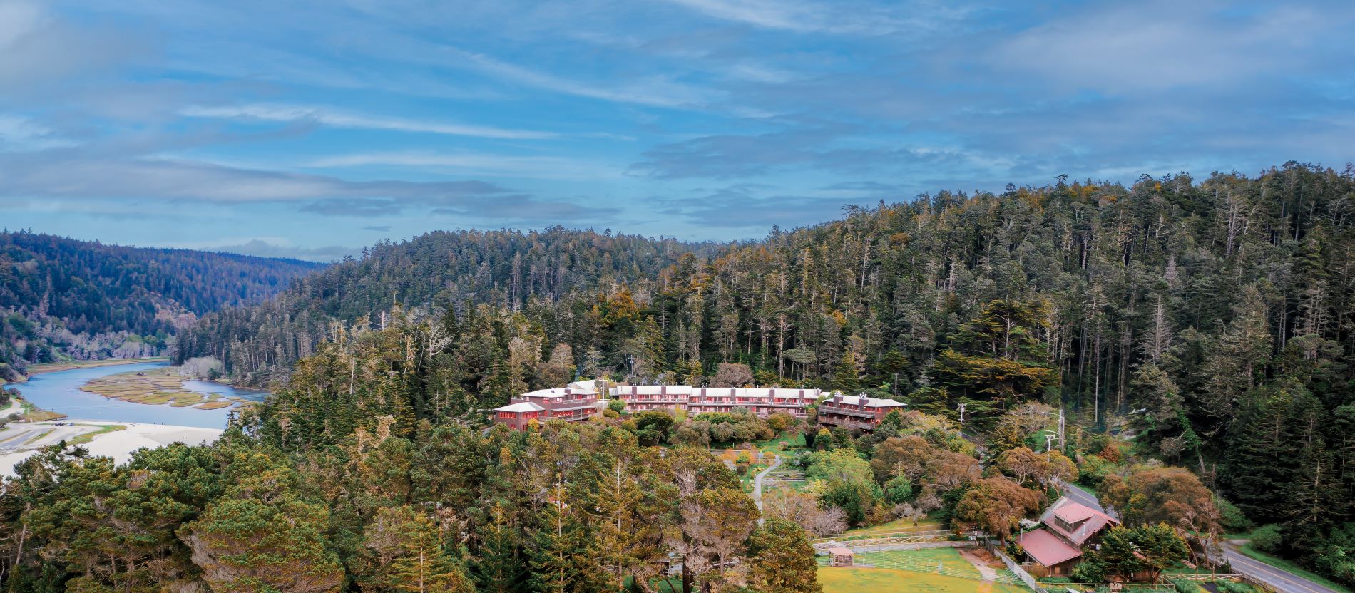 stanford inn on big river mendocino overview