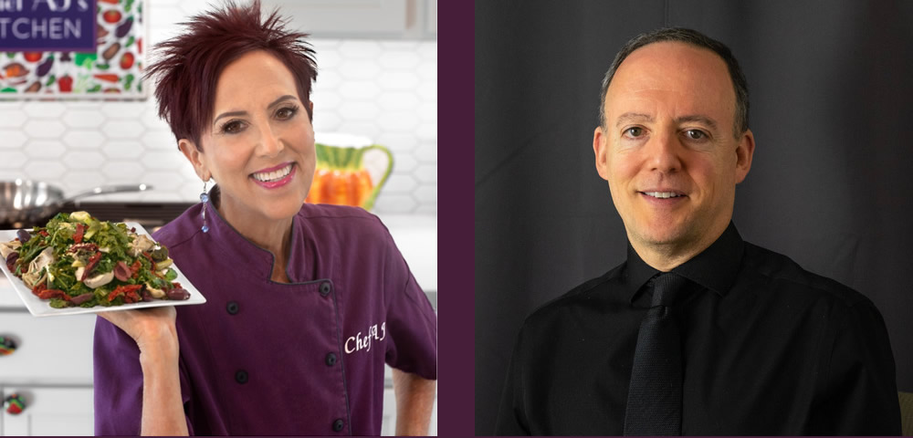 Chef AJ, bestselling author of Sweet Indulgence, and Dr. Alan Goldhamer, renowned author of The Pleasure Trap and expert on medically supervised water fasting.